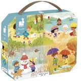 Janod otroška sestavljanka seasons 36 kosov Cene