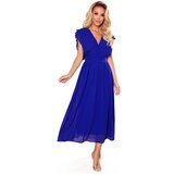 Numoco Dress with pleats and neckline | ePonuda.com