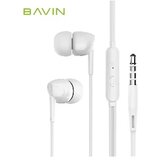 BAVIN slušalice 3,5mm 1,2m bela | Eponuda.com