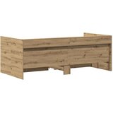  Krevet na dan Umjetnički hrast 100 x 200 cm Konstruirano drvo | shoptok.hr