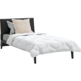  2-u-1 Punionica s jastukom 2 pcs Bijela 135 x 220 cm Mikrofibra | shoptok.hr