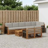  Setovi sofa Čvrsto drvo akacije | shoptok.hr