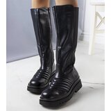 Gemre Black boots Calliope Cene