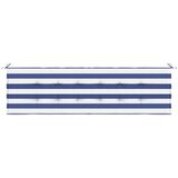  Jastučić za klupu Crna Karirana 150 x 50 x 3 cm Oxford tkanina | shoptok.hr