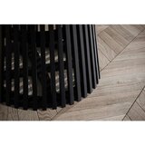 MID.YOU Jedilna Miza Mango, Pravi Les, Črna | Shoptok.si