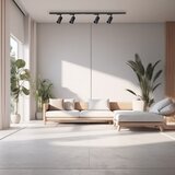 Reflektor za šinski sistem PIPE 4xGU10/10W/230V, crna | Eponuda.com