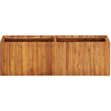  Vrtna posuda za sadnju od masivnog bagremovog drva 150x30x50 cm | Eponuda.ba