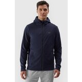 4f Men's regular fleece with hood - navy blue | Eponuda.ba