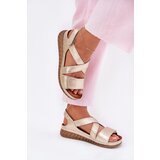 Maciejka Leather Women's Sandals With Velcro | Shoptok.si