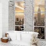  Foto tapeta - New York: view from the window 200x140 Vodootporna | shoptok.hr