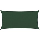 vidaXL Senčno jadro 160 g/m² temno zeleno 3x6 m HDPE | Shoptok.si
