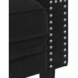 SOFA Crna 174 x 74,5 x 70,5 cm Baršun | shoptok.hr