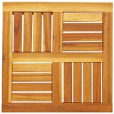 vidaXL Mizna plošča 50x50x2 cm kvadratna trden akacijev les | Shoptok.si