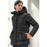 Dewberry M8657 MEN'S COAT-BLACK-1 Cijene