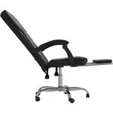  Uredski naslonjač od umjetne kože crni | shoptok.hr