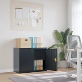 Ormarić za spise antracit 90 x 40 x 70 cm čelični | shoptok.hr