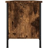 TV ormarić s vratima boja hrasta 102x35x45 cm konstruirano drvo | shoptok.hr