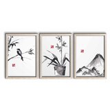 Wallity Set postera u okviru 3 kom 38x53 cm - Cijene
