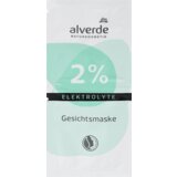 Alverde Naturkosmetik clean beauty maska za lice - 2% elektrolita 15 ml