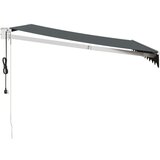  Automatska tenda na uvlačenje antracit 3 5 x 2 5 m | shoptok.hr