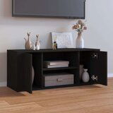 TV ormarić crni 100 x 35 x 40 cm od konstruiranog drva | shoptok.hr