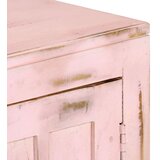  Komoda svjetloružičasta 110 x 35 x 70 cm od masivnog drva manga | shoptok.hr