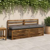  Jastučić za klupu VIANEN 100% poliester Siva 160 x 40 x 12 cm Cijene