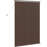  Venecijanska roleta Tamno smeđa s uzorkom 150 x 100 cm PVC - Tamno smeđa 100 x 150 cm | shoptok.hr
