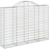  Lučne gabionske košare 5 kom 200x30x40/60 cm pocinčano željezo | shoptok.hr