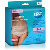 Canpol Pants With Postpartum Pad poporodne spodnjice za enkratno uporabo 2v1 S/M 5 kos | Shoptok.si
