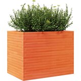  Vrtna sadilica voštano smeđe boje 90 x 60 x 68,5 cm od borovine | shoptok.hr