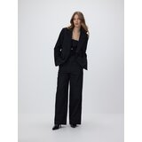 Reserved Wide leg hlače - crno | shoptok.hr