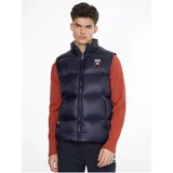 Tommy Hilfiger Dark blue men's quilted vest - Men