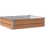  Povišeni vrtni krevet Drvena smeđa 100 x 80 x 24 cm | shoptok.hr