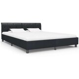  Okvir za krevet od umjetne kože crni 180 x 200 cm - Crna 180 x 200 cm | shoptok.hr