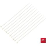 TRU COMPONENTS TC-12533336 vezice 300 mm 4.8 mm bijela otporna na plamen 100 St. | Eponuda.ba