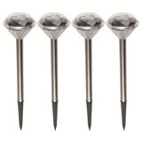 Home Solarna vrtna LED lampa, metalna, set 4 komada, 200 mAh - MX 802/4 | shoptok.hr