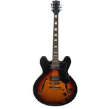 Wakertone Električna gitara Vaker VHB-SB, Sunburst Cene