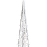 vidaXL akrilni okrasni LED stožec toplo bel 90 cm | Shoptok.si