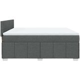 vidaXL Okvir kreveta s oprugama i madrac svjetlosivi 180x200cm tkanina | shoptok.hr