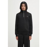 Fred Perry Puloverji HALF ZIP SWEATSHIRT Črna Cene