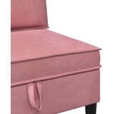 SOFA s pohranom Ružičasta Baršun - Ružičasta Srednja | shoptok.hr