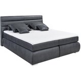Esposa POSTELJA BOXSPRING 200 cm x 180 cm , les, tekstil, leseni material antracit | Shoptok.si