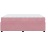  Posteljni okvir z vzmetnico z vzmetnico Roza 160 x 200 cm Žamet, (5000069961) | Shoptok.si