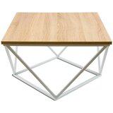  Konferencijski stočić CURVED 60x60 cm bela/bež | Eponuda.com