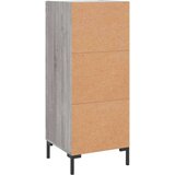vidaXL Komoda boja hrasta sonome 34 5x34x90 cm od konstruiranog drva | shoptok.hr