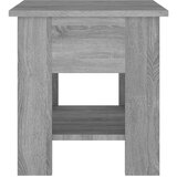 vidaXL Klubska mizica siva sonoma 40x40x42 cm konstruiran les | Shoptok.si