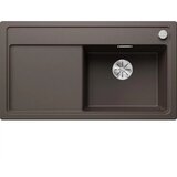 Blanco sudoper ZENAR 5 S-F InFino SILGRANIT BOJA KAVE,BAZEN DESNO, bez pribora, s dalj.upr. | shoptok.hr