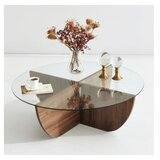 Hanah home Lily - Walnut klubska mizica, (20784540) | Shoptok.si