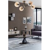 Opviq Dolunay 4 Lü Eskitme Bal Camlı Avize Copper Chandelier Cene